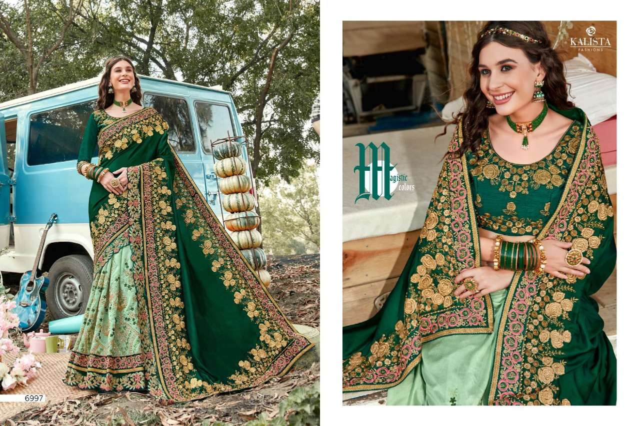 Buy Khawaab Vol 16 Kalista Online Wholesale Designer Silk Saree