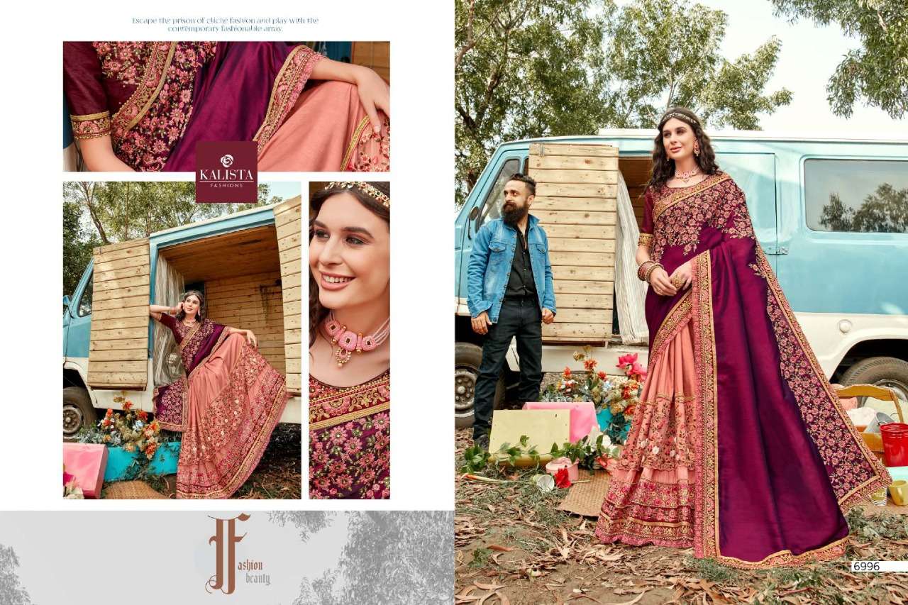 Buy Khawaab Vol 16 Kalista Online Wholesale Designer Silk Saree