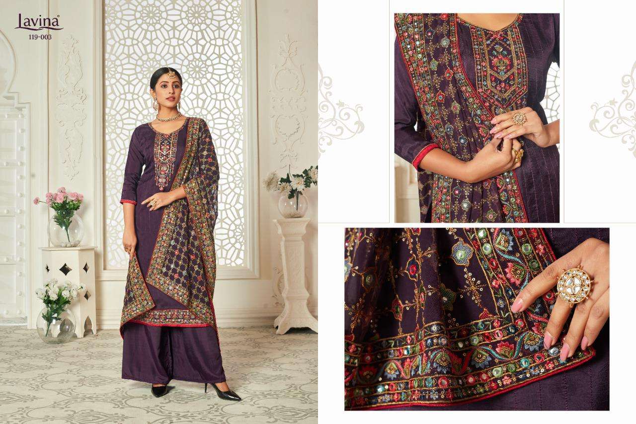 Buy Lavina Vol 119 Online Wholesale Designer Opda Sarara Salwar Suit