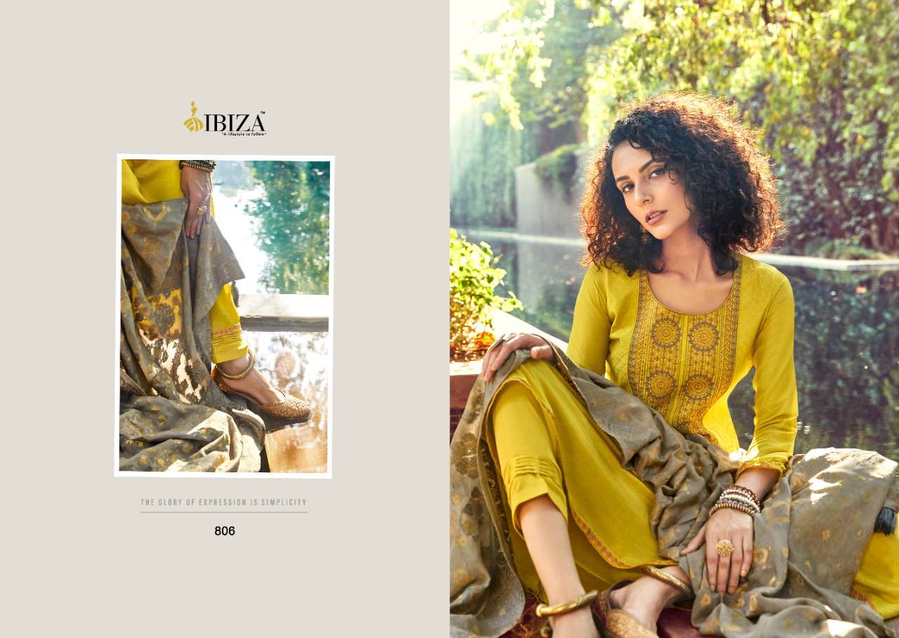 Buy Nargis Ibiza Online Wholesale Designer Silk Salwar Suit