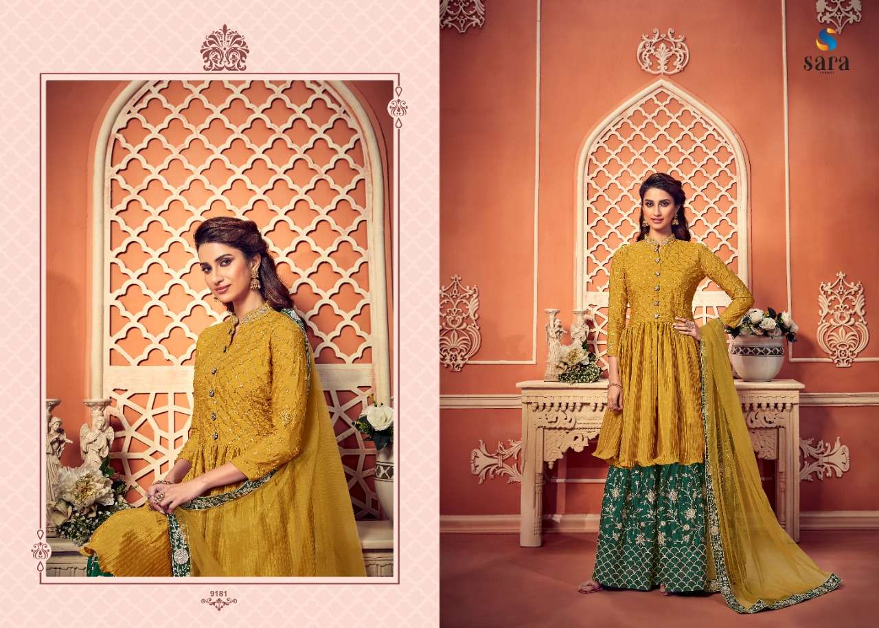 Buy Navya Sara Online Wholesale Designer Chinon Salwar Suit