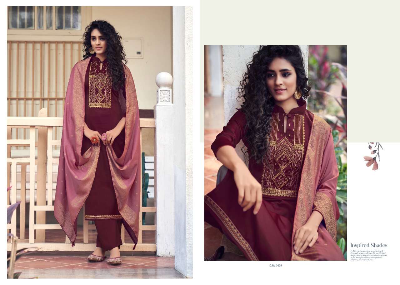 Buy Ruhani Vol 3 Nishant Online Wholesale Designer Soft Silk Salwar Suit