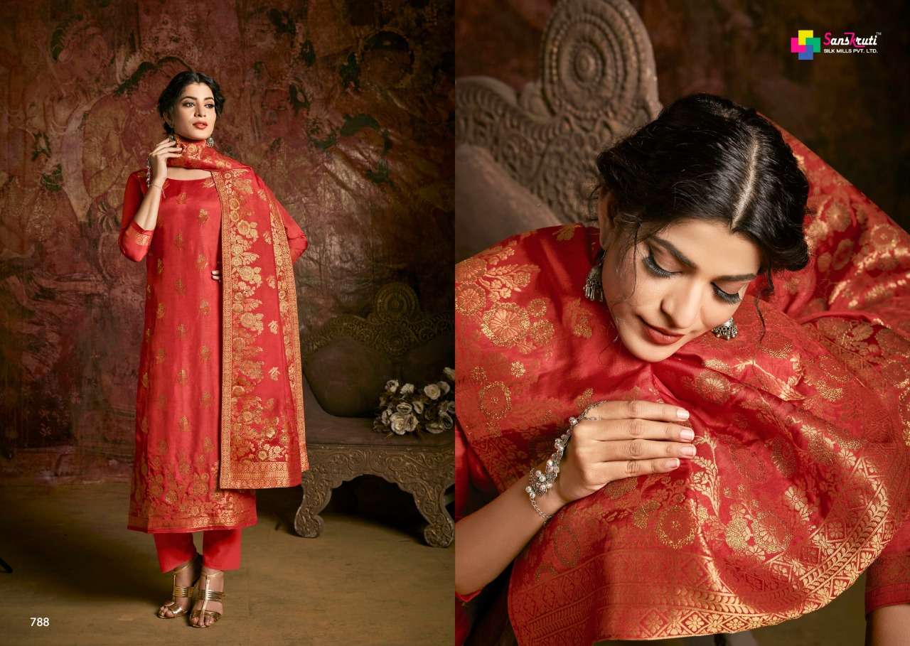 Buy Ruhiniyat Ibiza Online Wholesale Designere Jecquard Salwar Suit