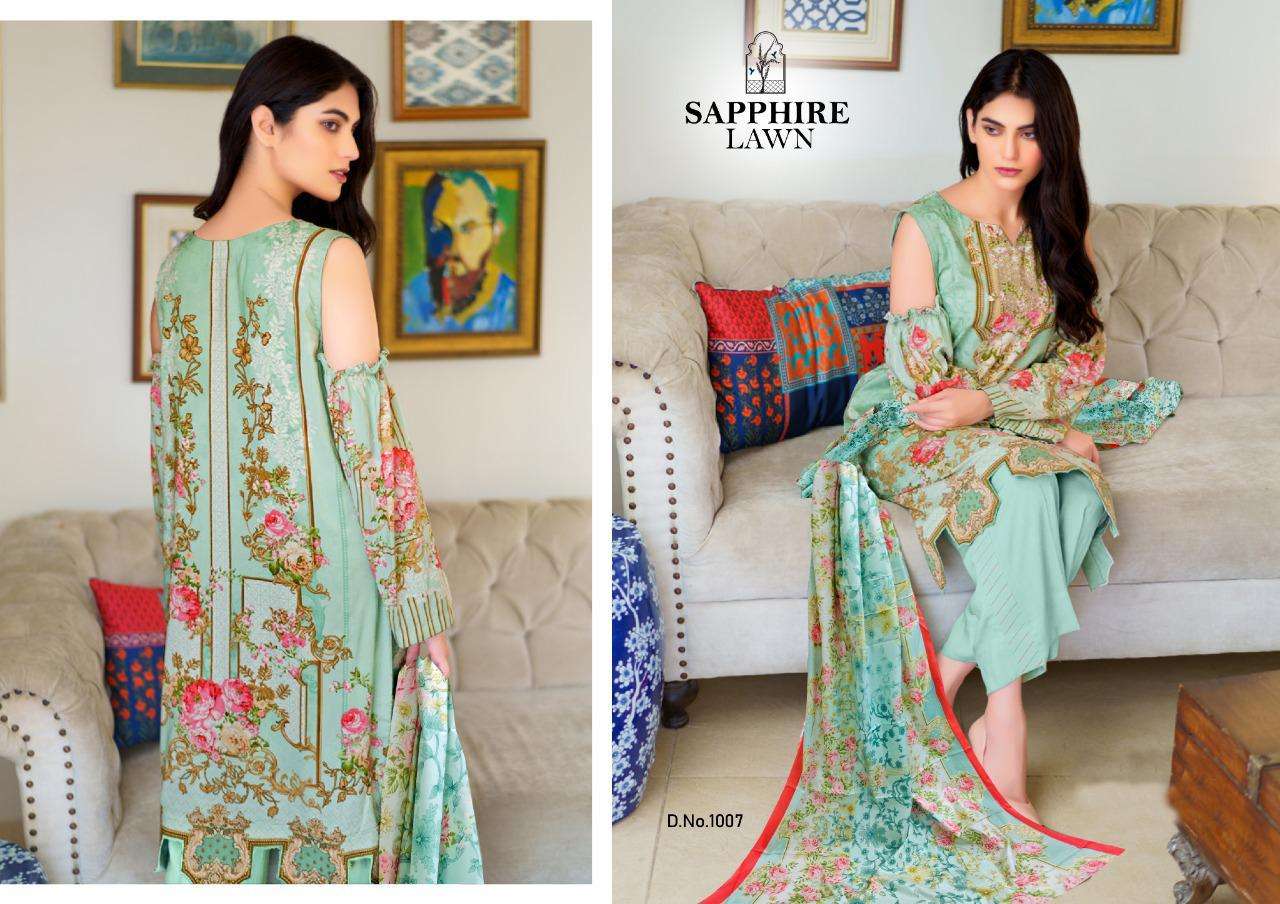 Buy Sapphire Mariya Online Wholesale Designer Lawn Salwar Suit