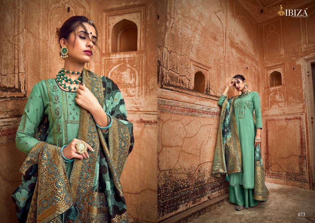 Buy Shazadi Ibiza Online Wholesale Designer Muslin Salwar Suit