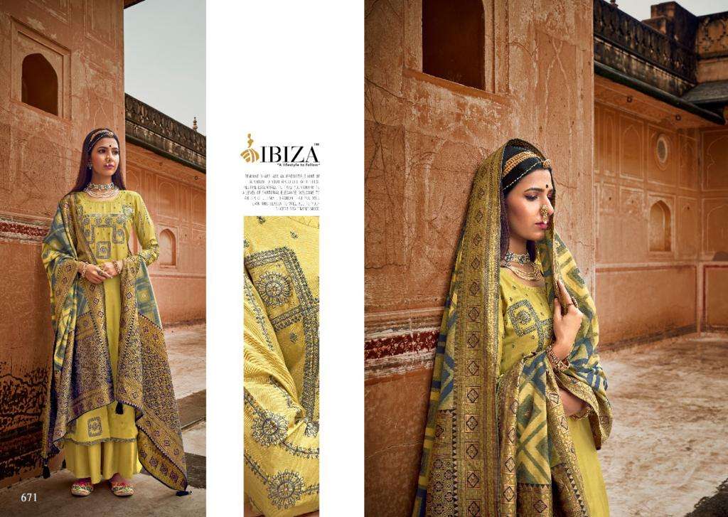 Buy Shazadi Ibiza Online Wholesale Designer Muslin Salwar Suit