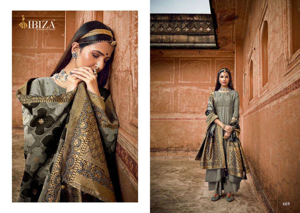 Buy Shazadi Ibiza Online Wholesale Designer Muslin Salwar Suit