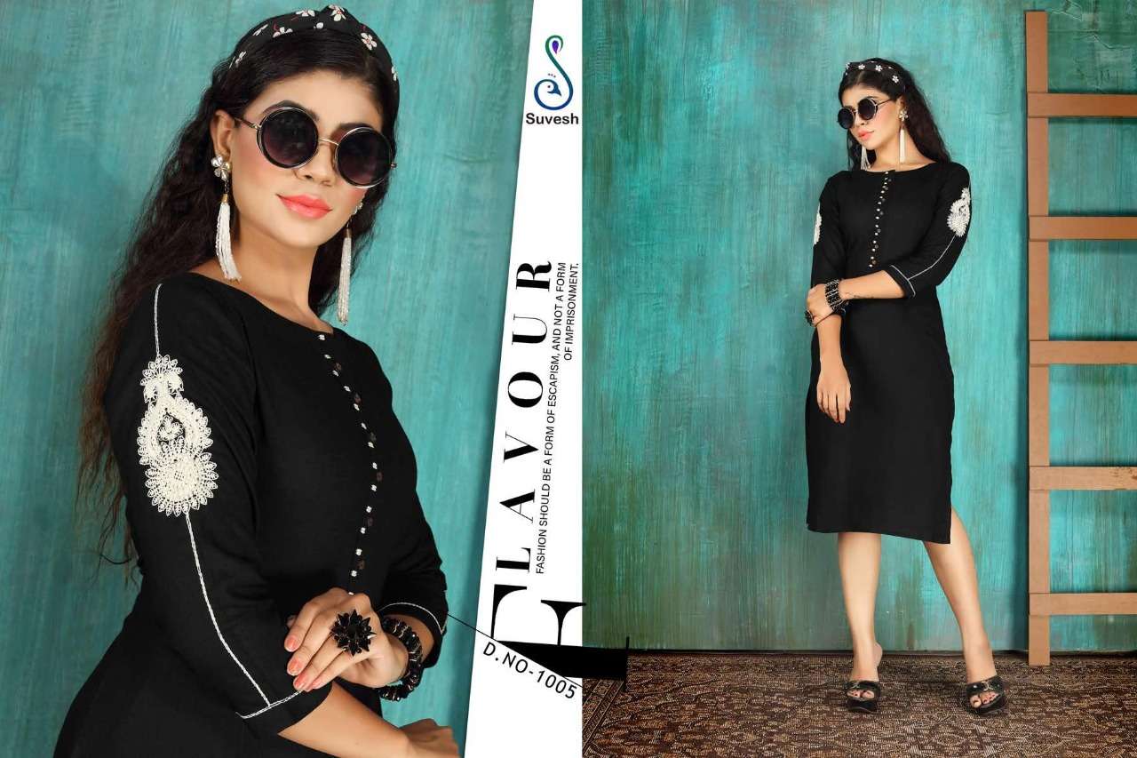 Buy Zubeda Vol 2 Suvesh Online Wholesale Designer Rayon Kurtis