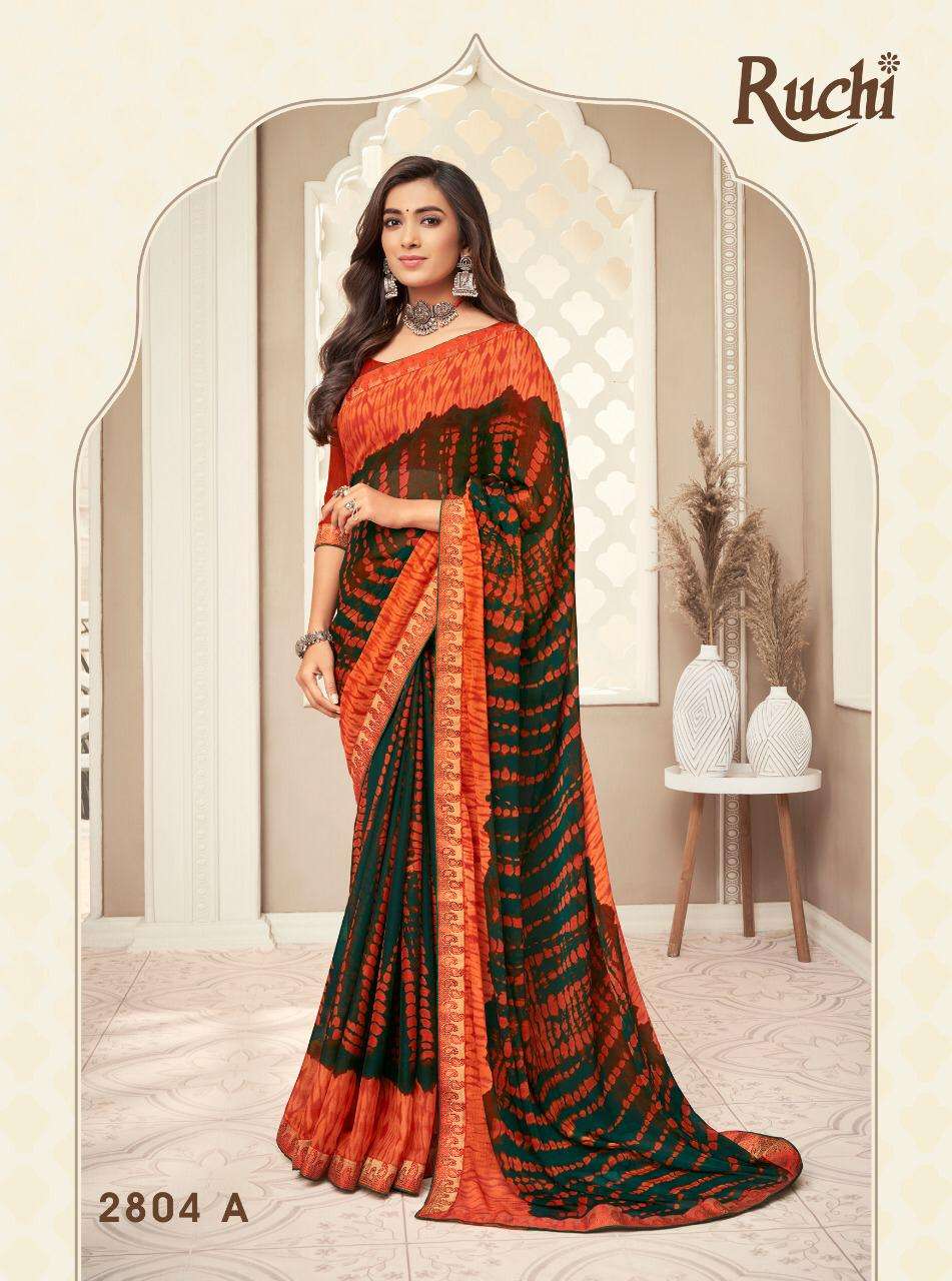 Buy Bahaar Ruchi Online Wholesale Designer Chiffon Saree