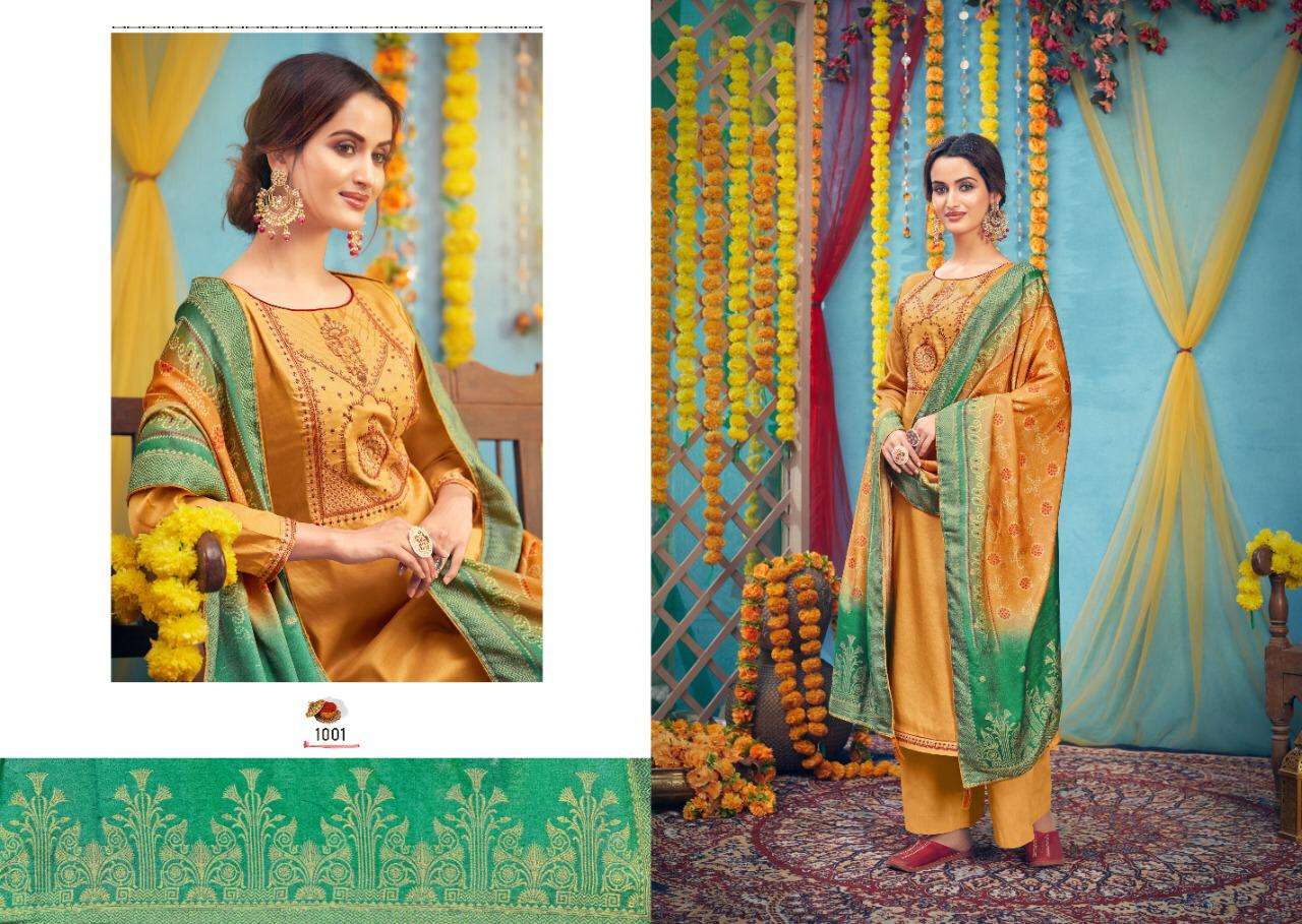 Buy Bandhej Nisant Online Wholesale Designer Soft Silk Salwar Suit