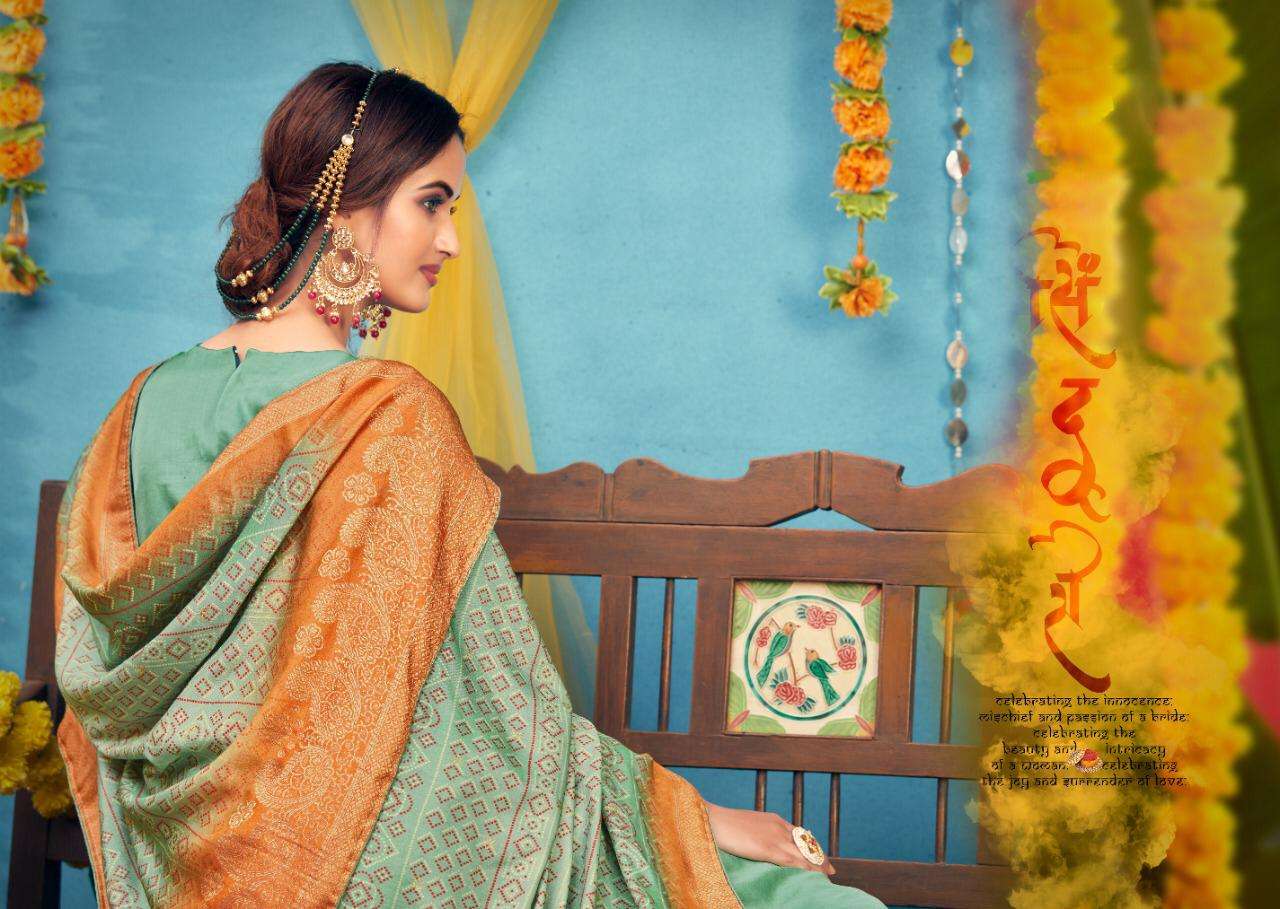 Buy Bandhej Nisant Online Wholesale Designer Soft Silk Salwar Suit