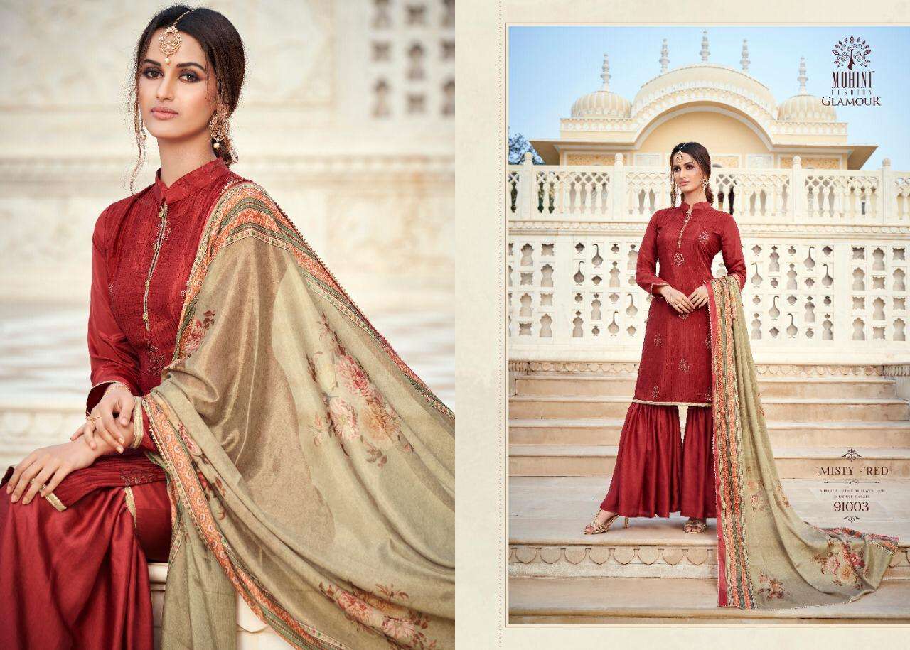 Buy Glamour Vol 91 Mohini Online Wholesale Designer Silk Salwar Suit