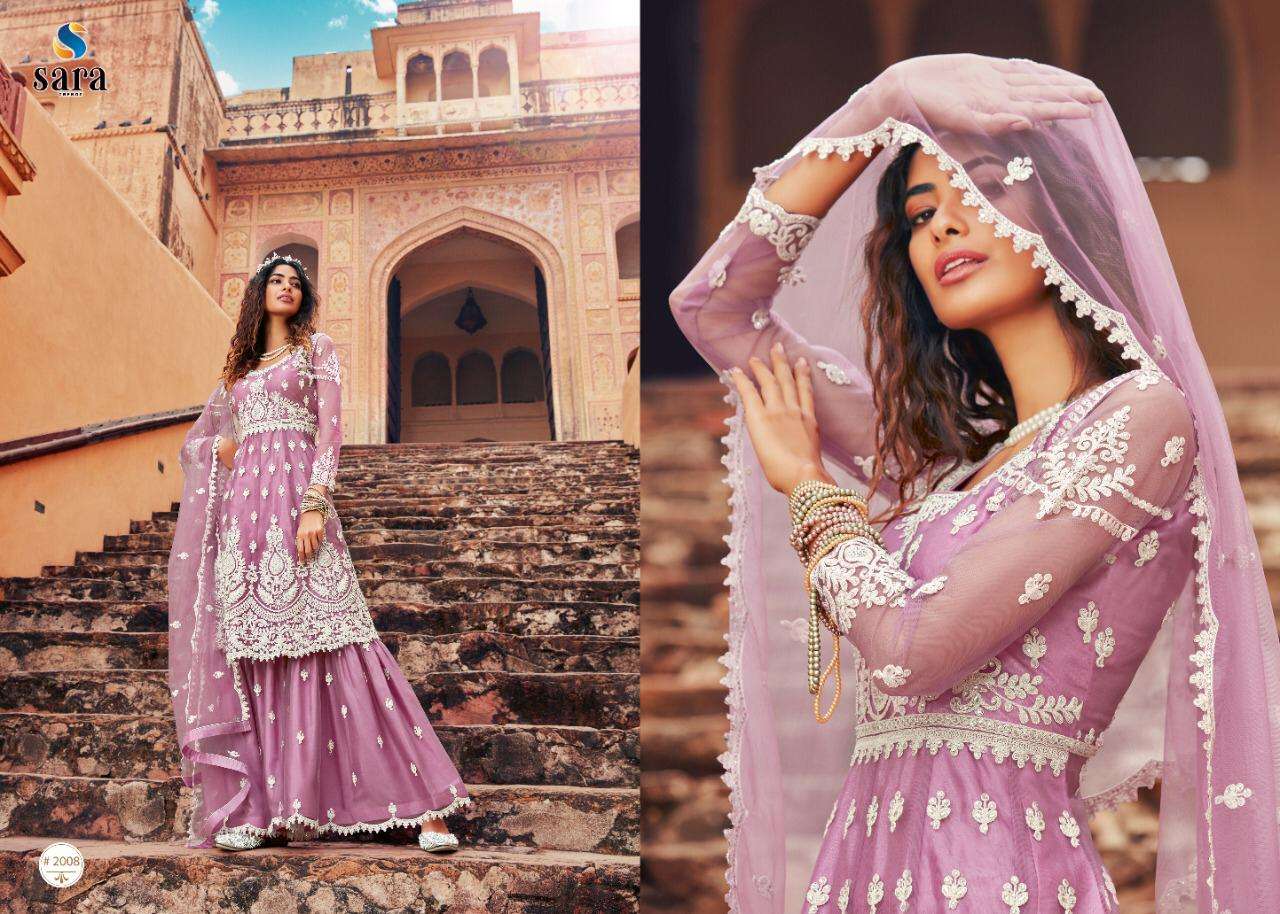 Buy Heer Sara Online Wholesale Designer Net Salwar Suit