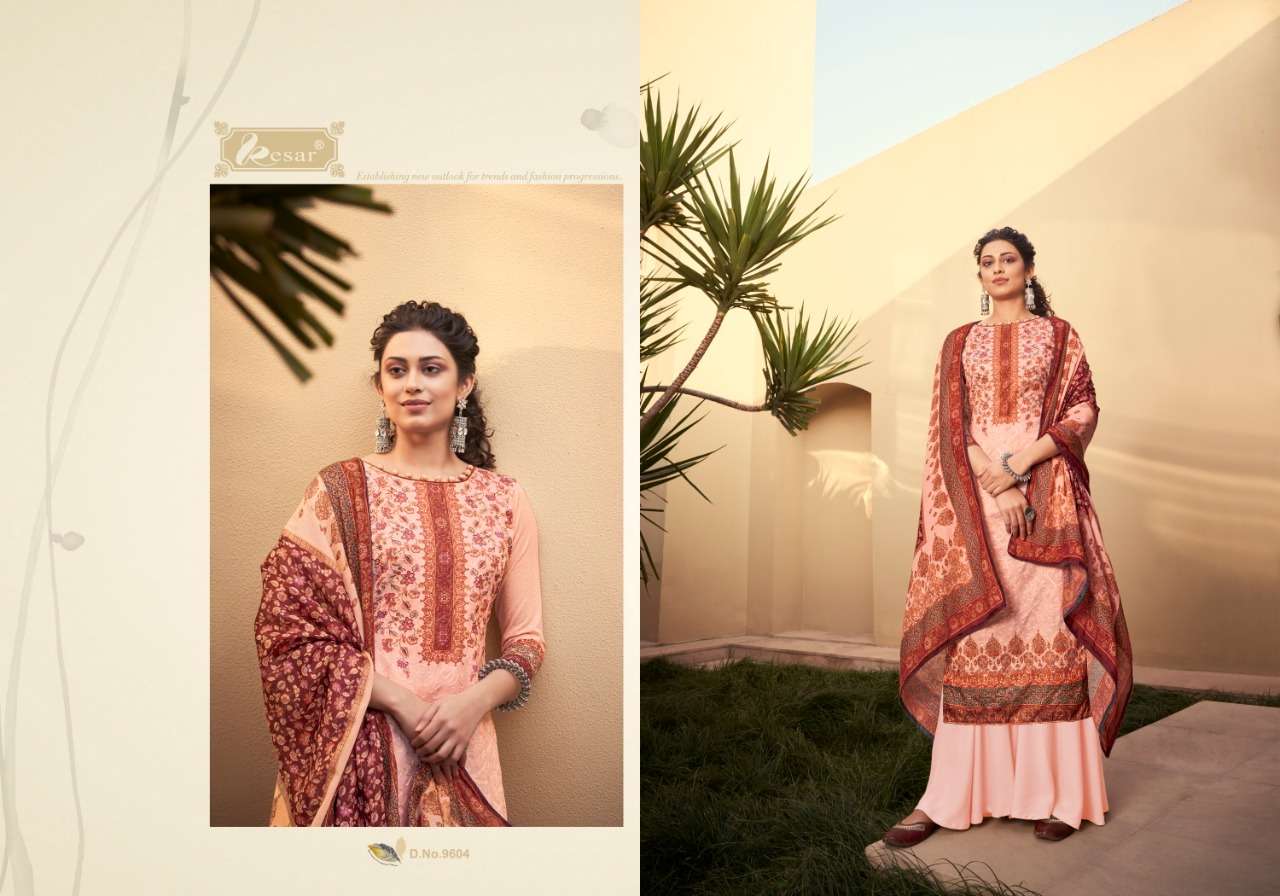 Buy Kesar Trident Online Wholesale Designer Jam Silk Salwar Suit