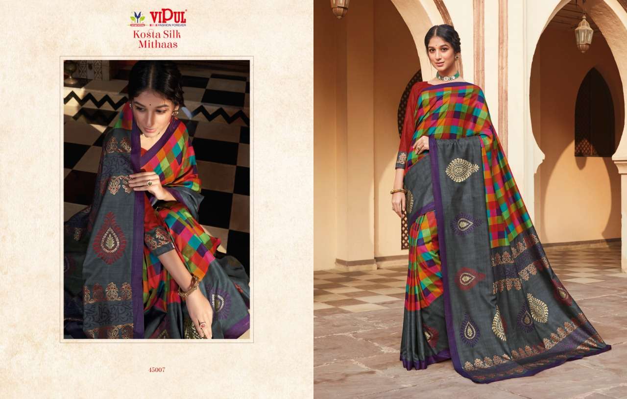 Buy Kosta Silk Vipul Online Wholesale Designer Silk Saree