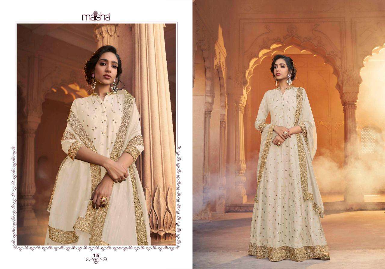 Buy Maskeen Vol 4 Maisha Online Wholesale Designer Silk Salwar Suit