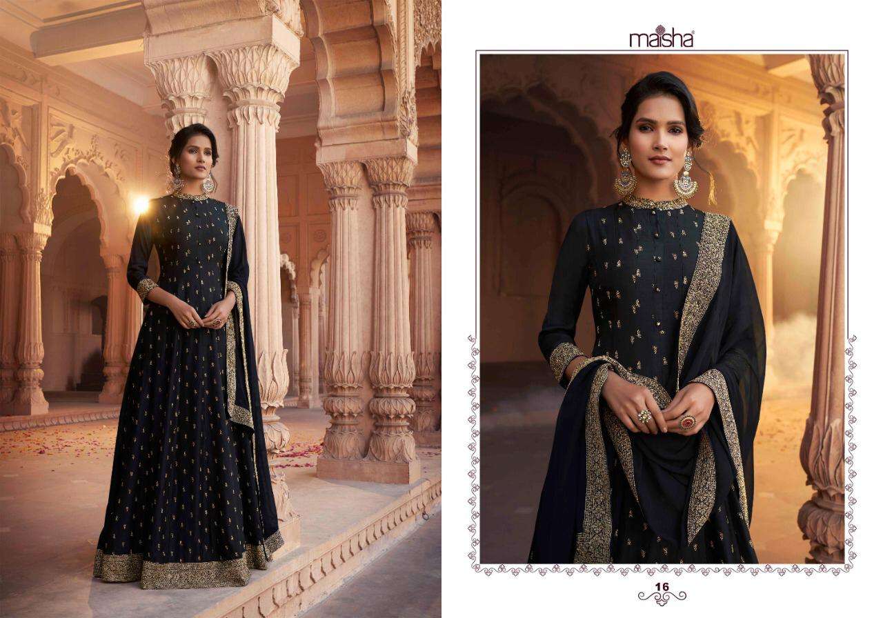 Buy Maskeen Vol 4 Maisha Online Wholesale Designer Silk Salwar Suit