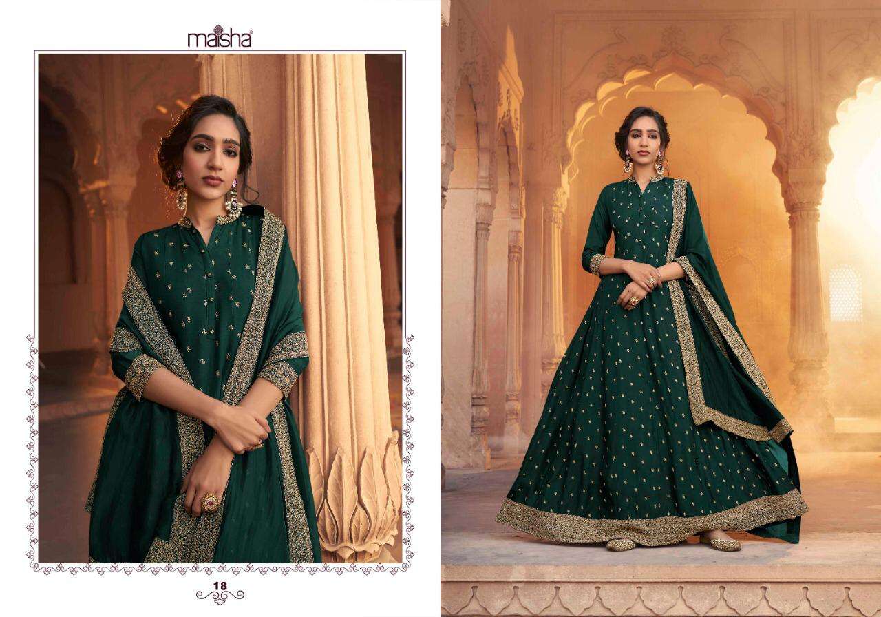 Buy Maskeen Vol 4 Maisha Online Wholesale Designer Silk Salwar Suit