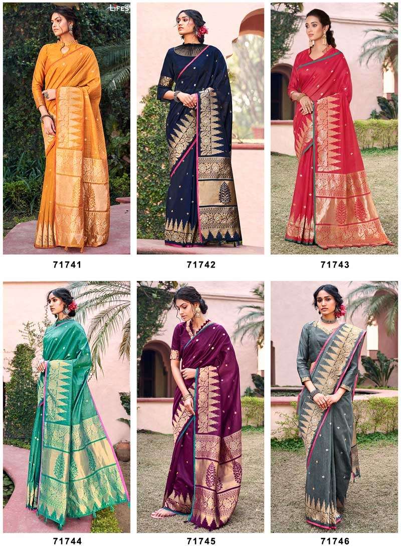 Buy Paheli Vol 1 Lifestyle Online Wholesale Designer Linen Silk Saree