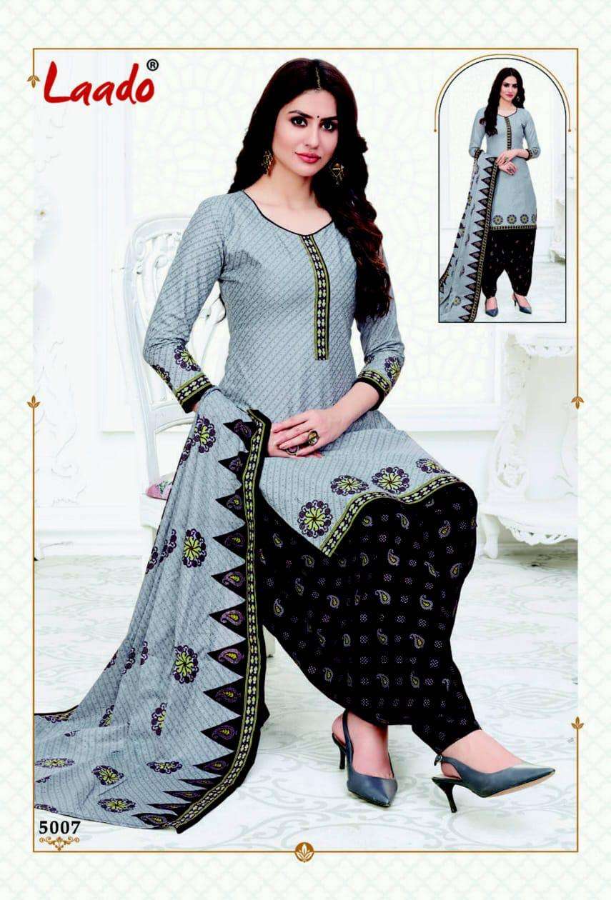 Buy Priti Patiyala Vol 5 Laado Online Wholesale Designer Cotton Salwar Suit