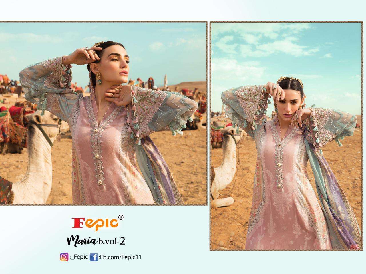 Buy Rosemeen Maria B Lawn Vol 2 Fepic Pakistan Style Online Wholesale Salwar Suit