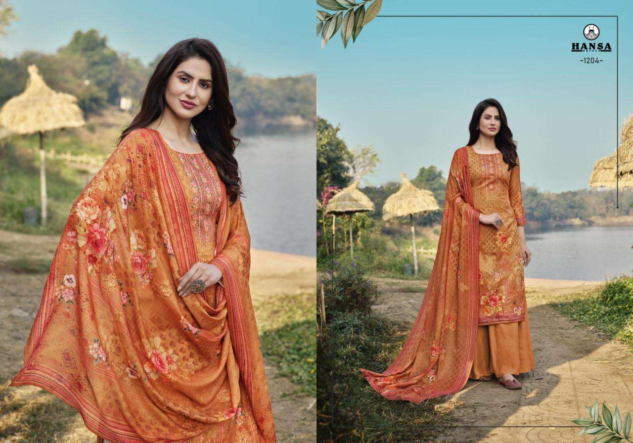 Buy Sabiha Hansa Online Wholesale Designer Jam Cotton Salwar Suit