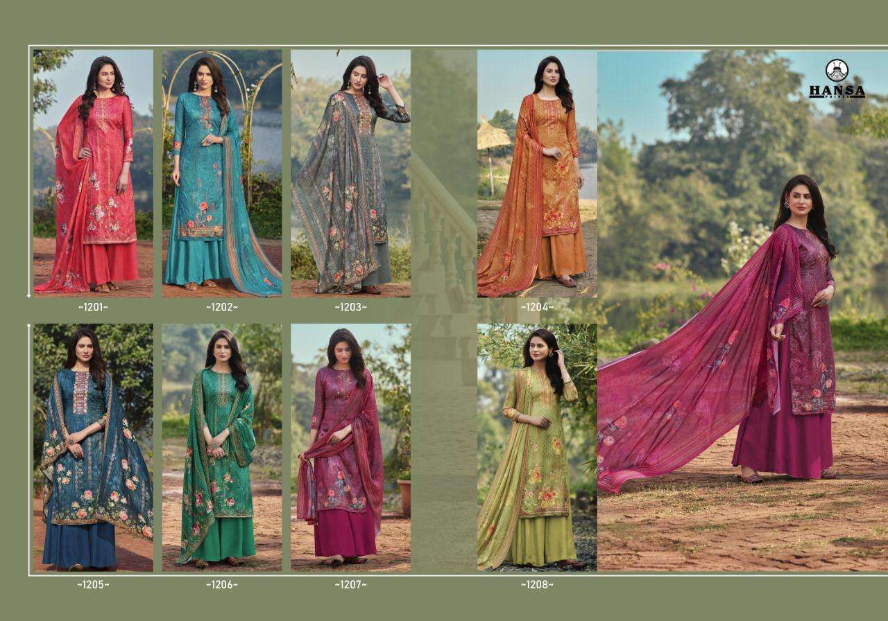 Buy Sabiha Hansa Online Wholesale Designer Jam Cotton Salwar Suit