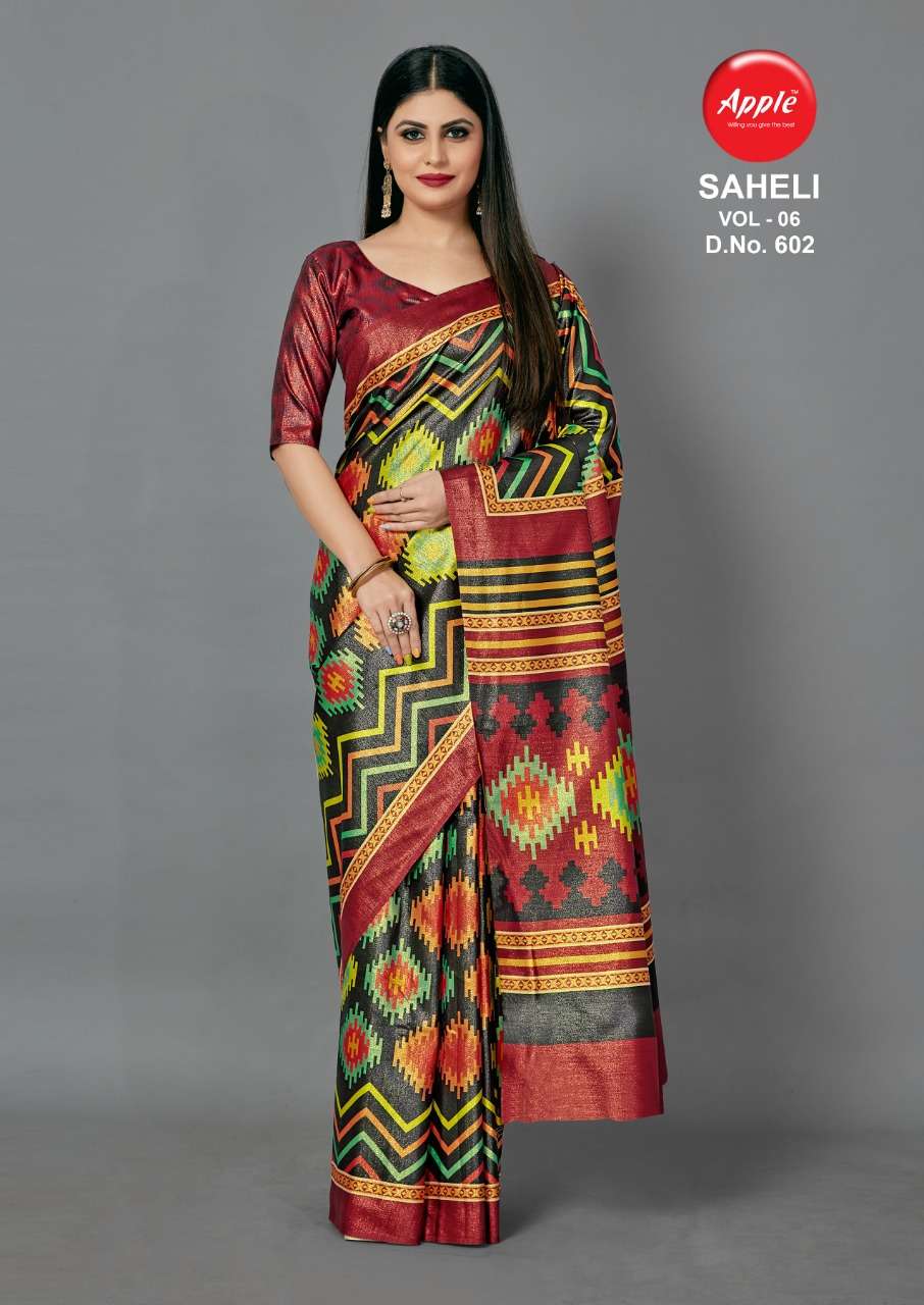Buy Saheli Vol 6 Apple Online Wholesale Designer Silk Saree