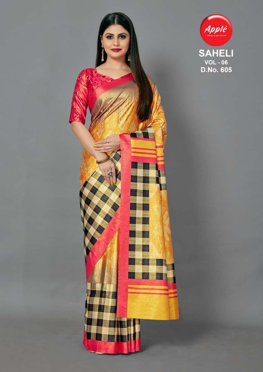 Buy Saheli Vol 6 Apple Online Wholesale Designer Silk Saree