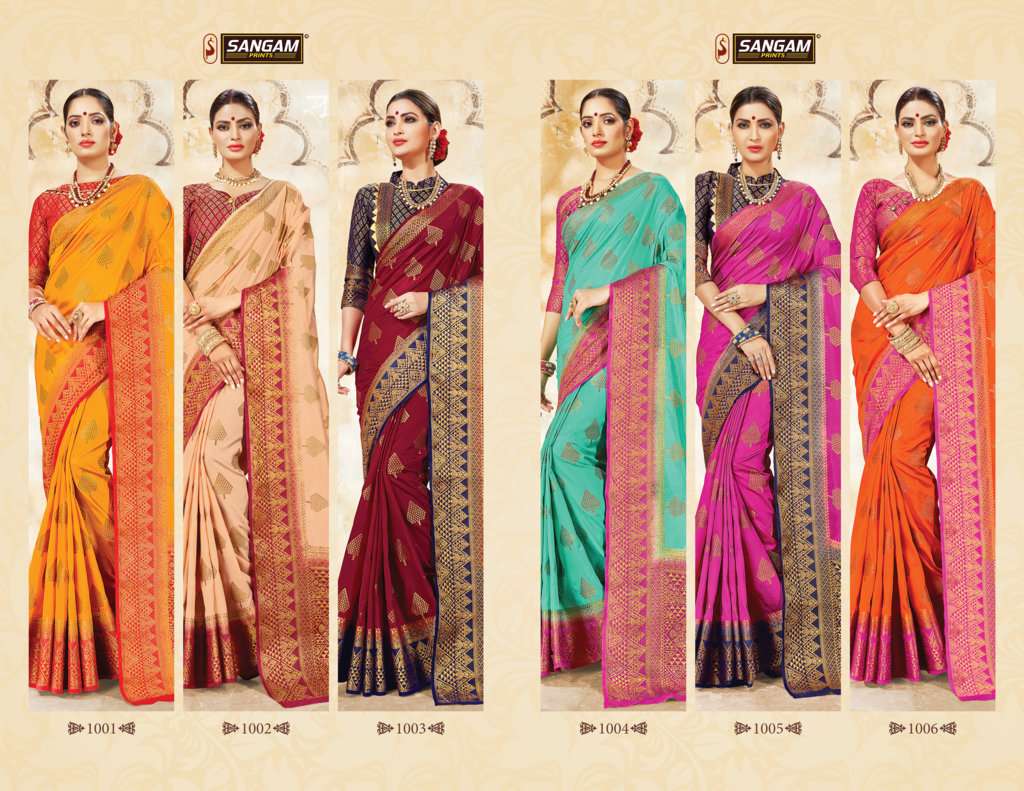 Buy Samaira Sangam Online Wholesale Designer Silk Saree