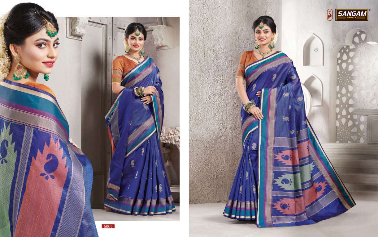 Buy Shantiniketan Sangam Online Wholesale Designer Handloom Silk Saree