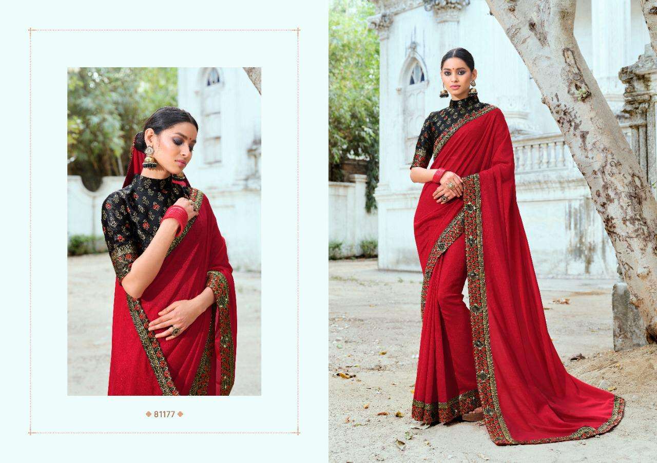 Buy Taniska Right Women Online Wholesale Designer Vichitra Silk Saree
