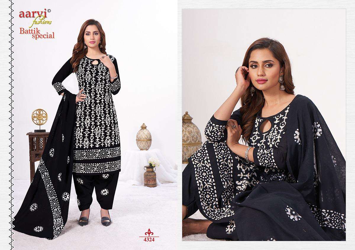 Battik Special Vol 14 Buy Aarvi Fashion Wholesale Supplier Online Batik Cotton Lowest Price Salwar Suit