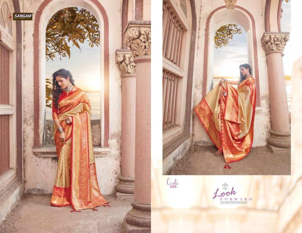 Buy Goori Sangam Wholesale Â Online Designer Silk Saree