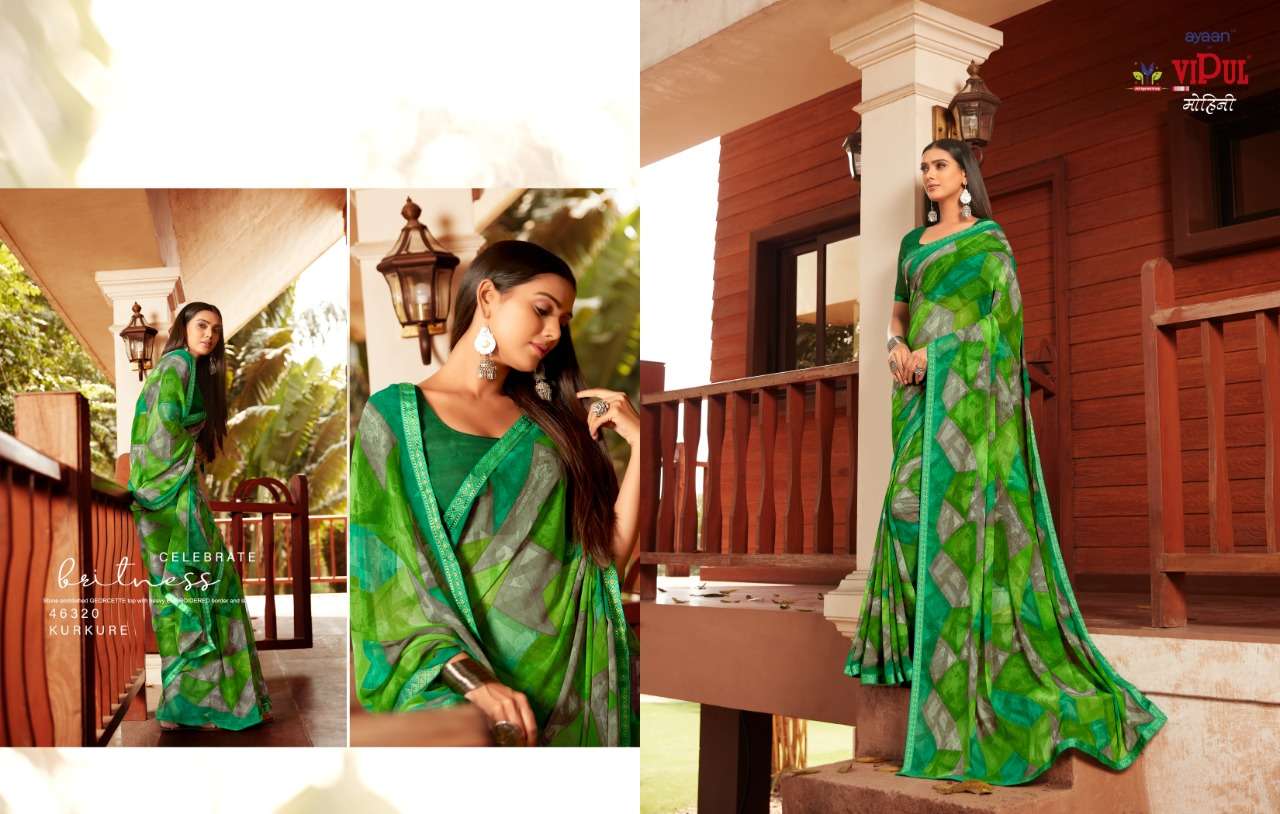 Buy Mohini Vipul Wholesale Online Designer Fancy Saree