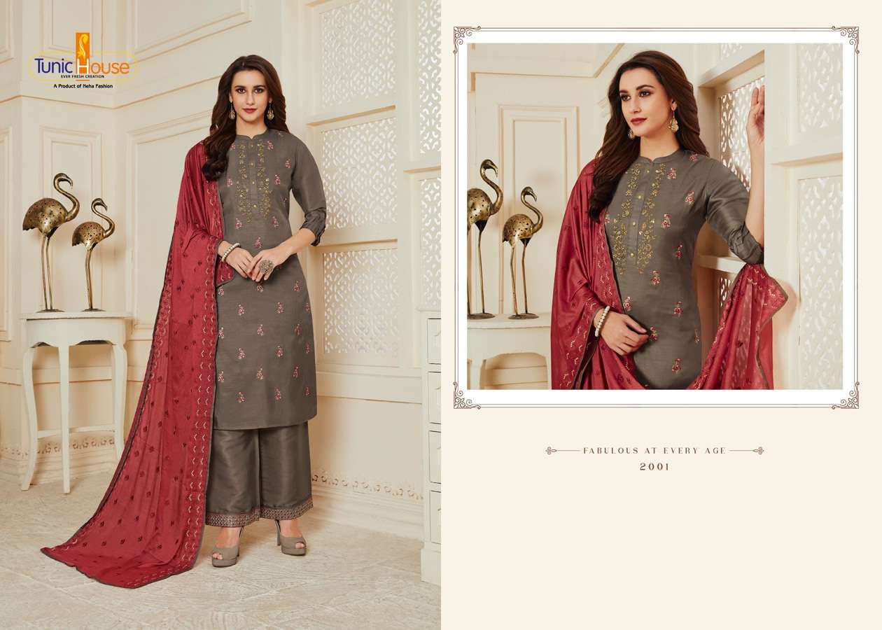 Buy Nivedita Neaha Fashion Online Wholesale Suppler Designer Tusser Silk Salwar Suit
