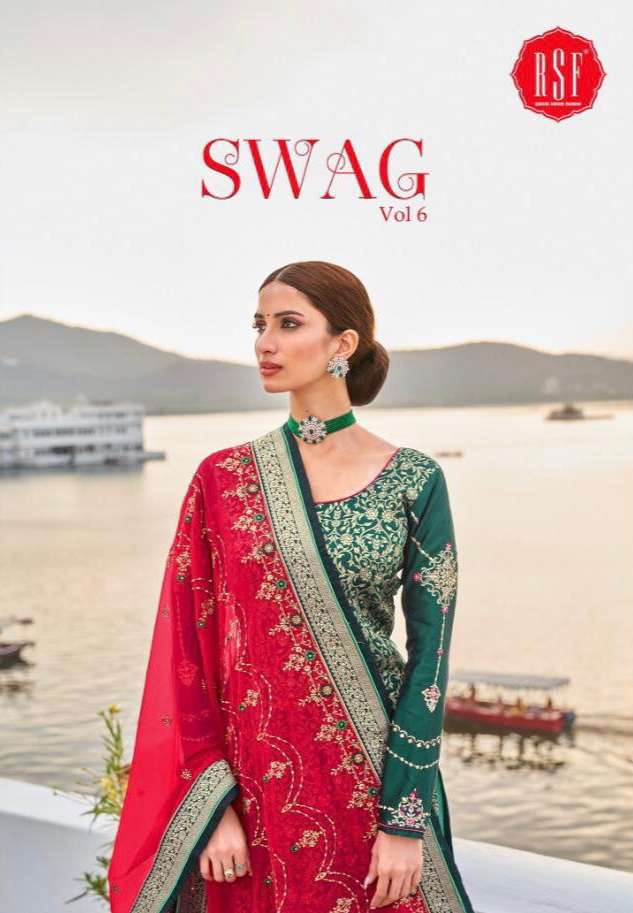 Buy Swag Vol 6 Rsf Wholesale Â Online Designer Silk Salwar Suit