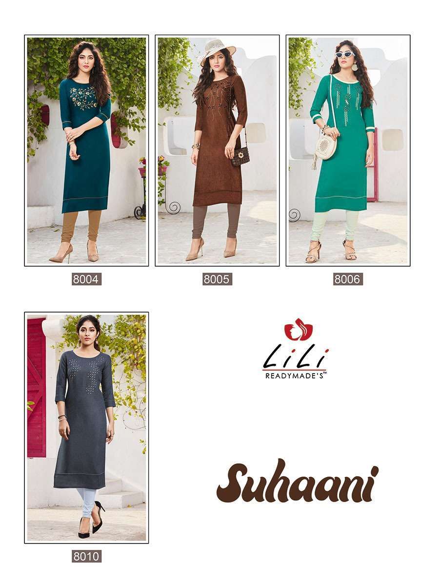 Suhaani Buy Manas Cotton Lowest Price Wholesale Online Straight Cut Kurtis