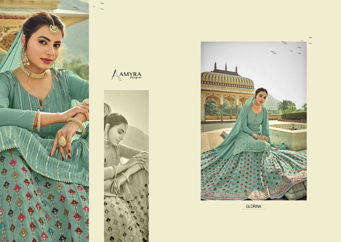 Buy Glorina Amayra Wholesale Supplier Online Designer Georgette Salwar Suit