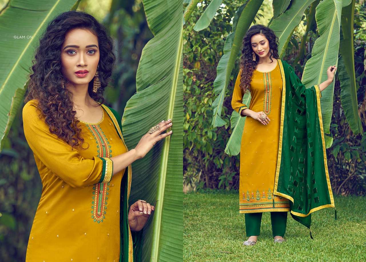 Buy Gunjan Kessi Wholesale Supplier Online Designer Satin Cotton Salwar Suit