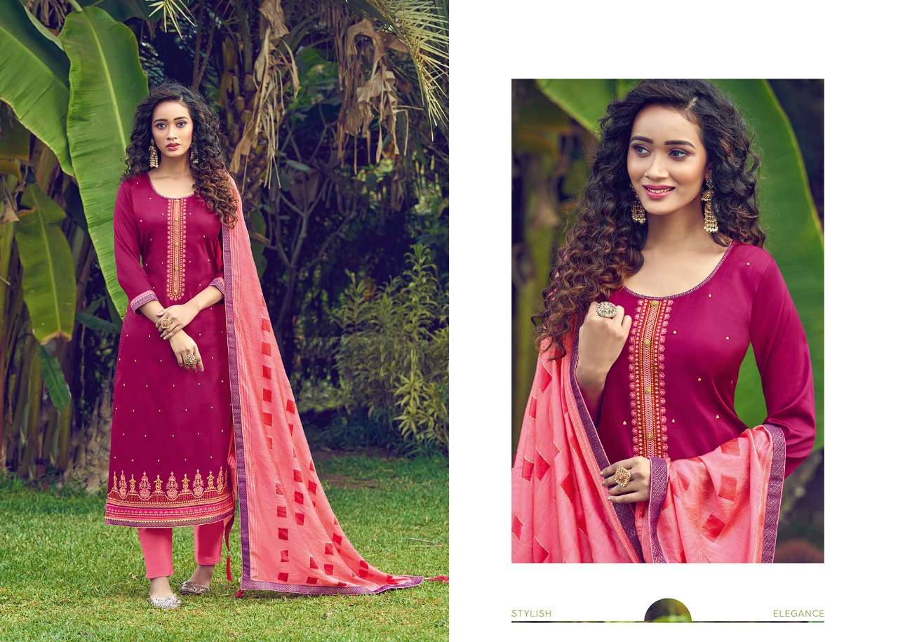 Buy Gunjan Kessi Wholesale Supplier Online Designer Satin Cotton Salwar Suit