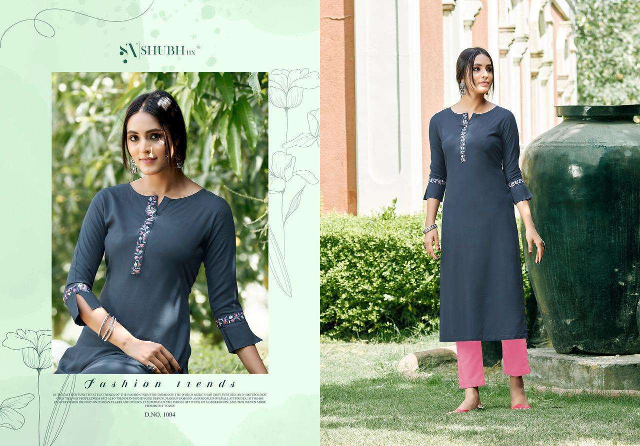 Buy Heer Shubh Nx Wholesale Supplier Online Designer Rayon Kurtis