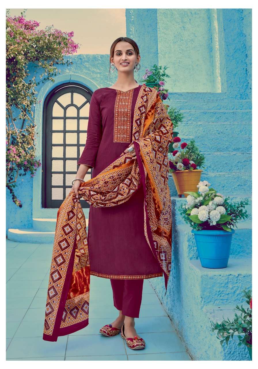 Buy Ikkat Patola Vol 2 Vastu Tex Online Wholesaler Designer Lawn Salwar Suit