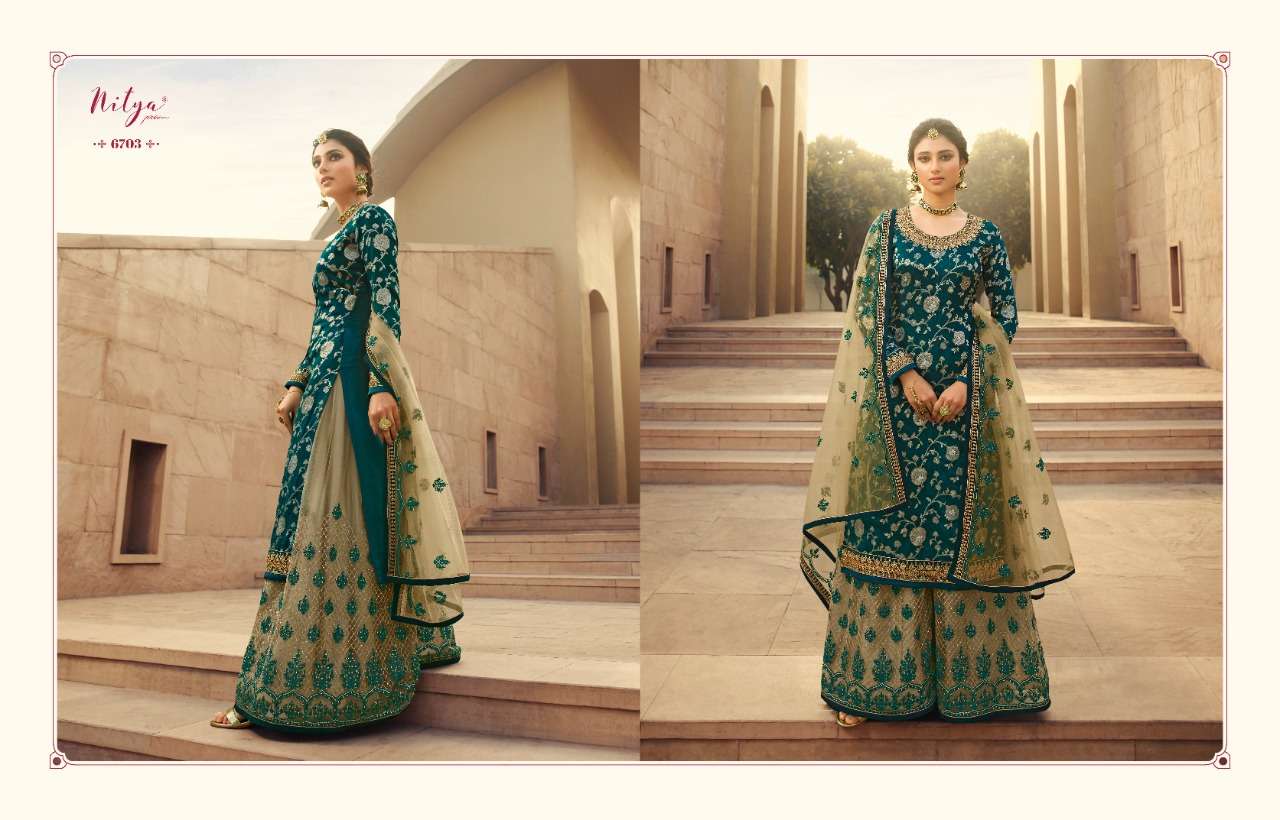 Buy Nitya Vol 167 Lt Wholesale Supplier Online Designer Georgette Salwar Suit