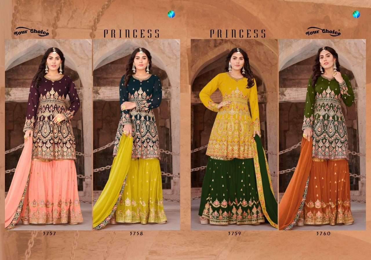 Buy Princess Your Choice Online Whaolesale Supplier Designer Georgette Salwar Suit