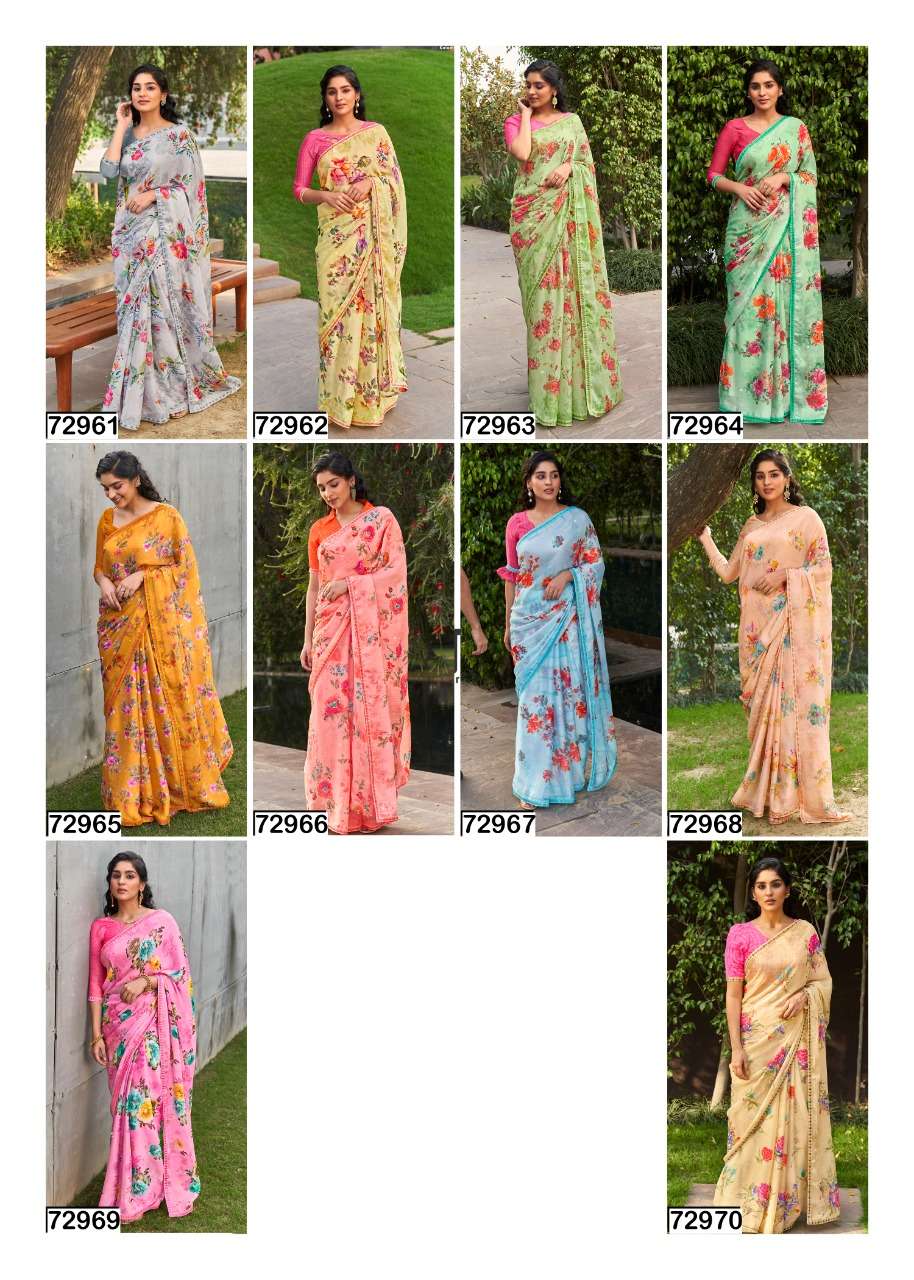 Buy Sathi Vol 1 Antra Wholesale Supplier Online Designer Chiffon Saree