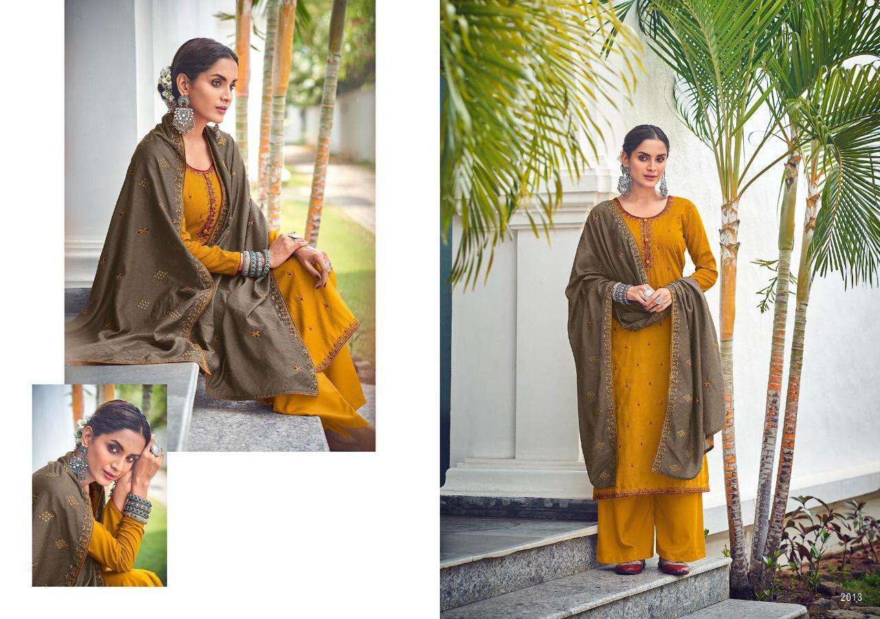 Buy Summer Leaf Kasmeera Online Wholesale Designer Silk Salwar Suit