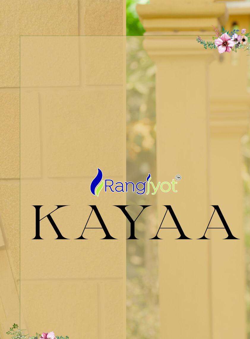 Buy Kayaa Rangjyot Online Wholesale Designer Rayon Kurtis