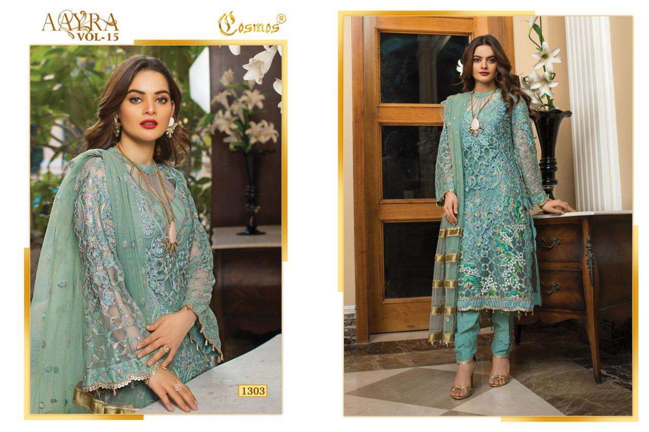 Buy Aayra Vol 15 Cosmos Designer Georgette Salwar Suit