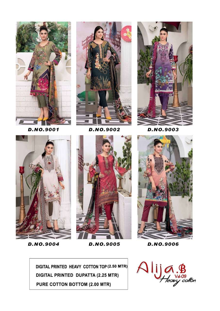 Buy Alija B Vol 9 Keval Fab Designer Cotton Salwar Suit